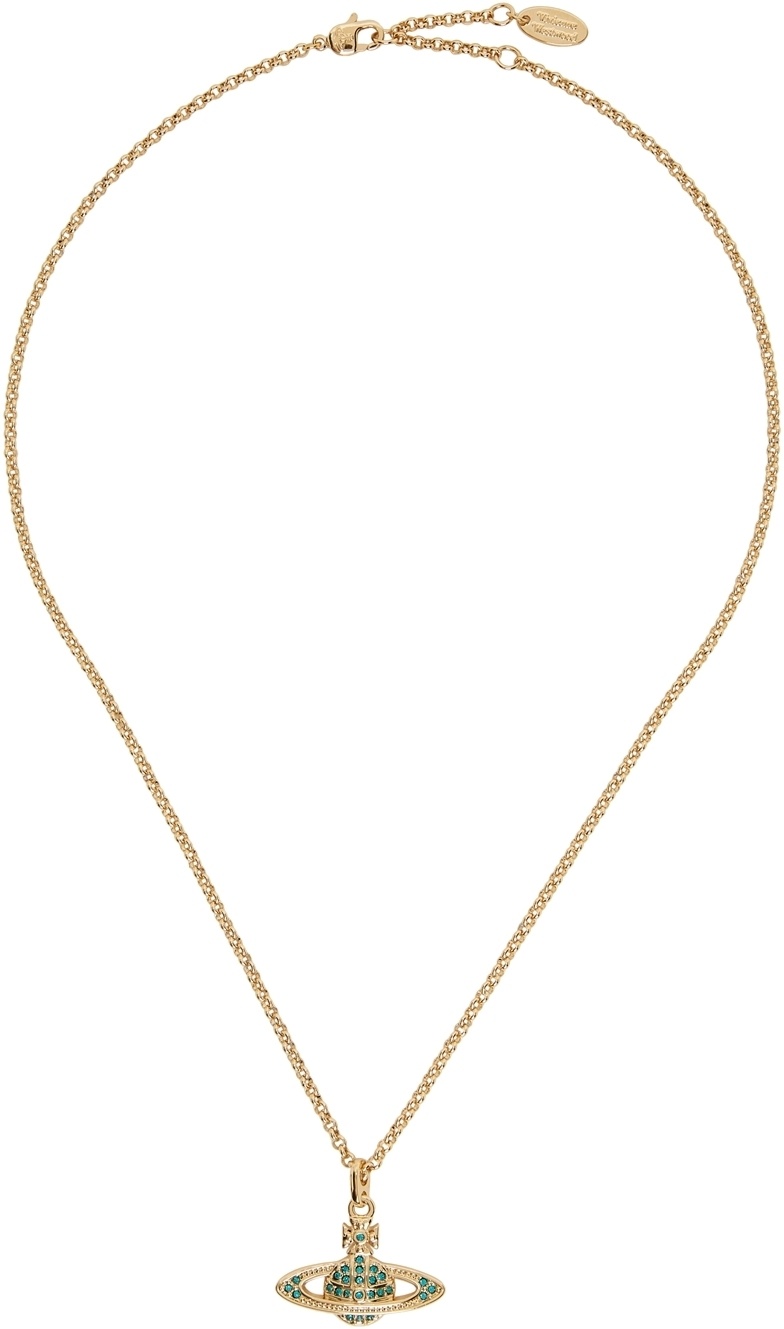 VIVIENNE WESTWOOD Mini Bas Relief -tone Orb Necklace One Size - Rose |  Editorialist