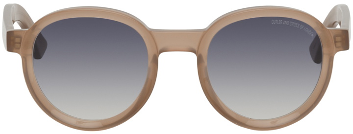 Photo: Cutler And Gross Taupe Round 1384 Sunglasses