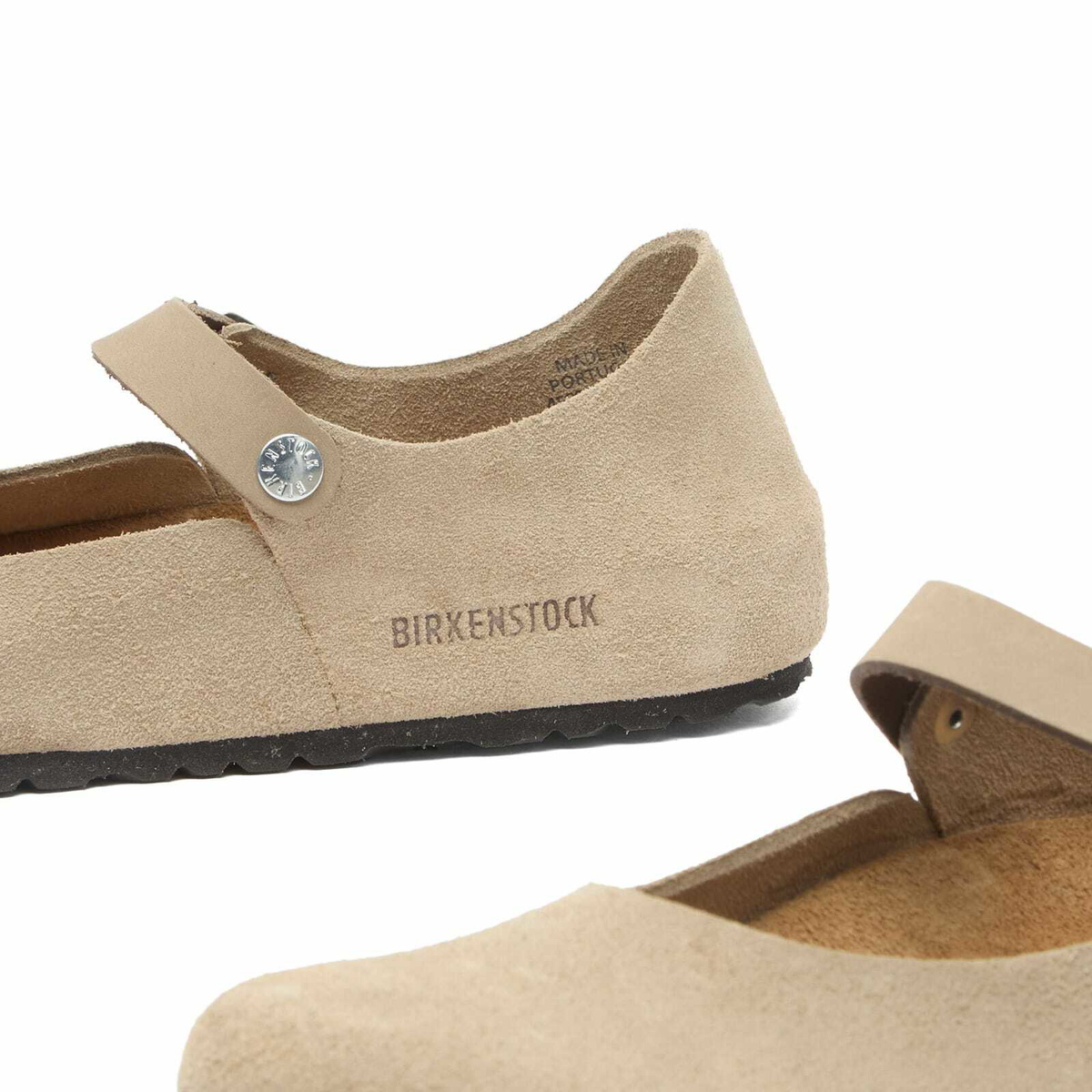 Birkenstock Women's Mantova LEVE in Taupe Suede