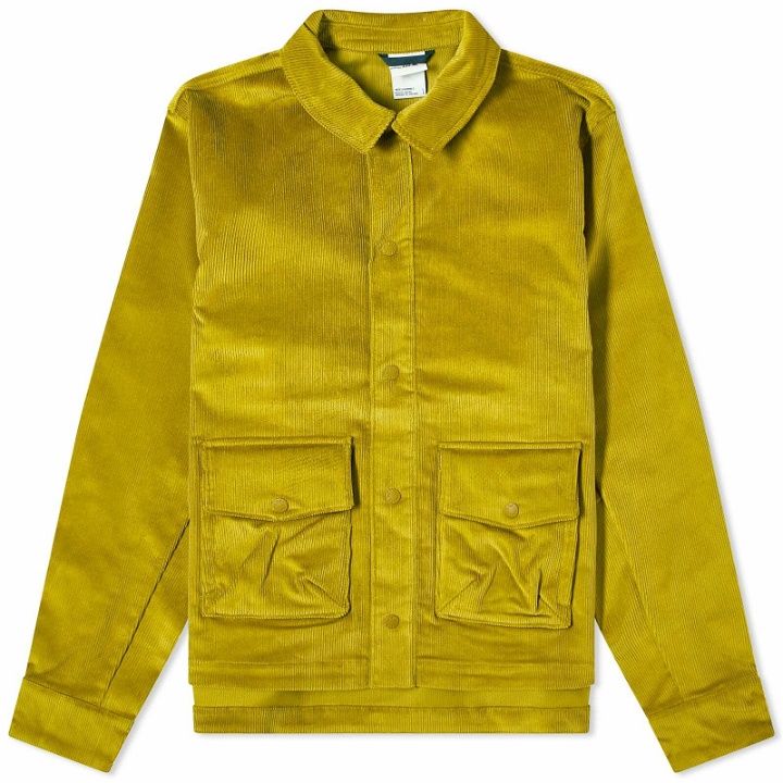 Photo: The North Face Men's Heritage Utility Cord Shirt Jacket in Sulphur Moss