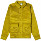 The North Face Men's Heritage Utility Cord Shirt Jacket in Sulphur Moss