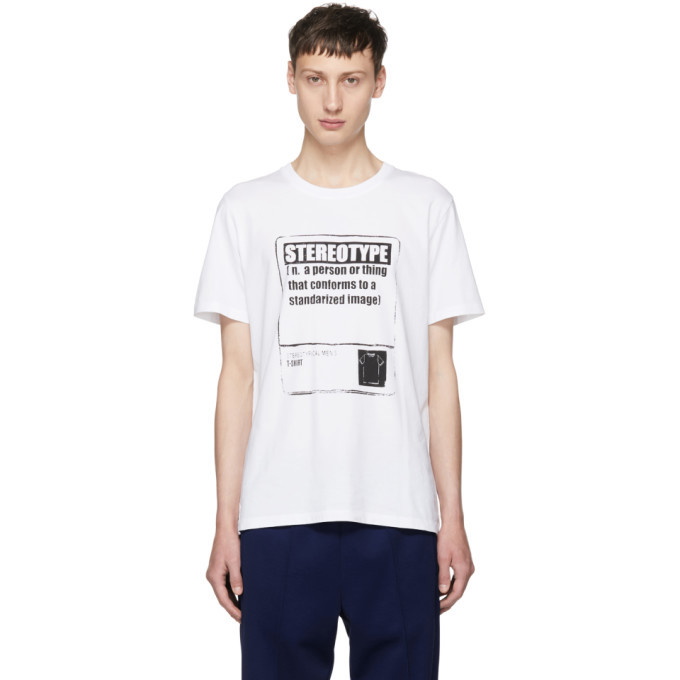 Photo: Maison Margiela White Stereotype T-Shirt