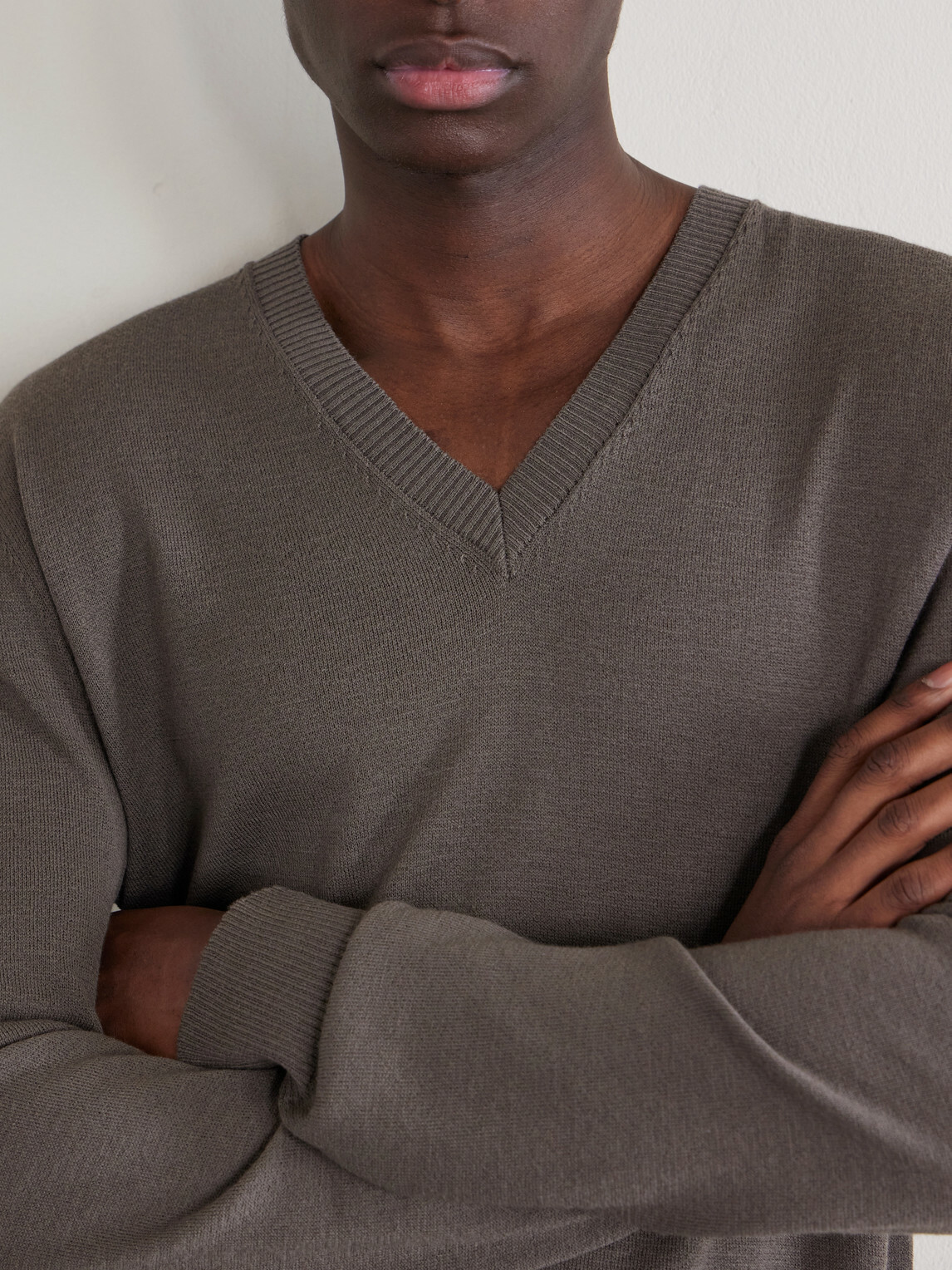 De Bonne Facture - Saxophonist Wool Sweater - Brown