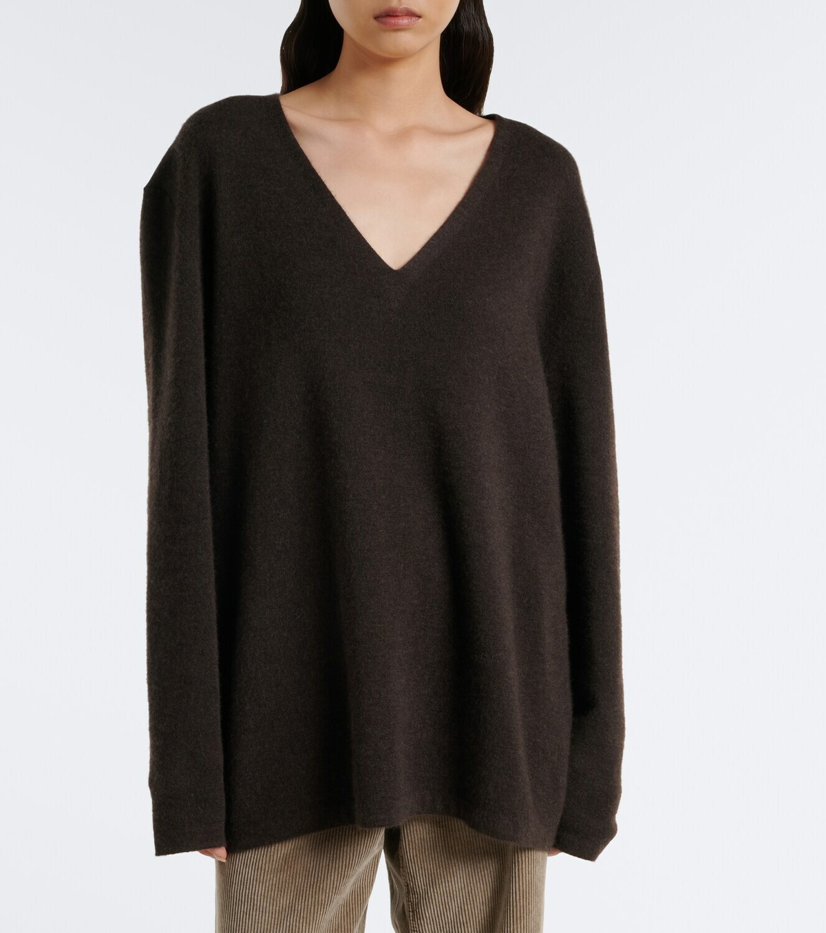 The Row Purin oversized cashmere sweater