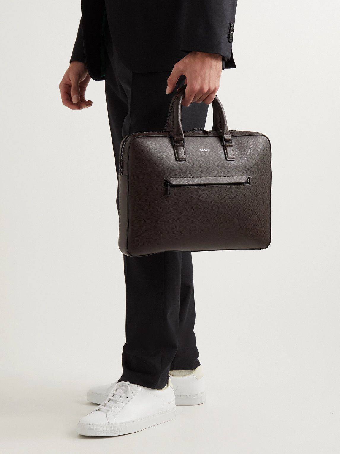 Paul Smith Authenticated Leather Handbag