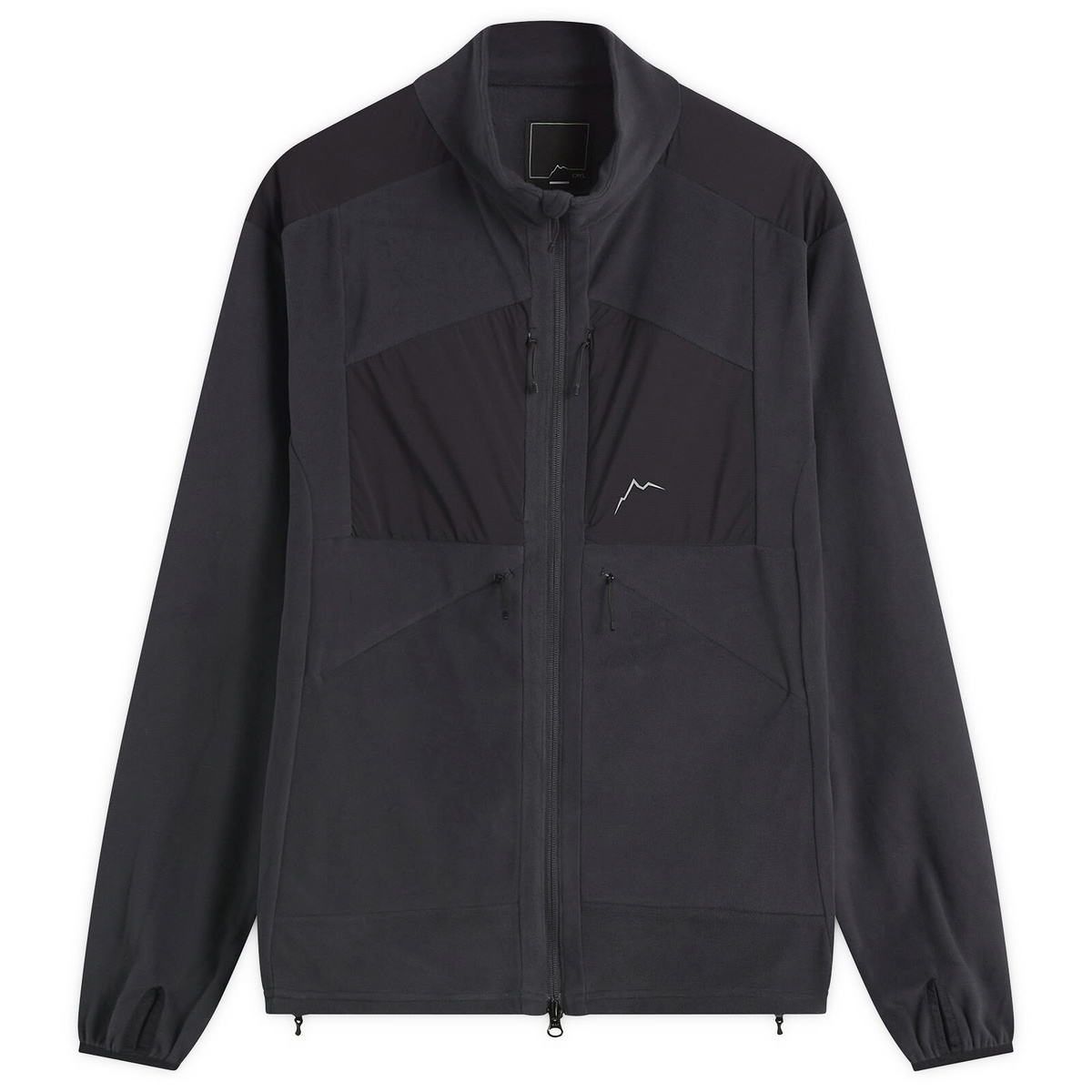 CAYL Men's Micro Fleece Jacket in Black