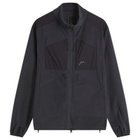 CAYL Men's Micro Fleece Jacket in Black