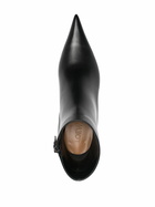 LOEWE - Anagram Leather Heel Ankle Boots