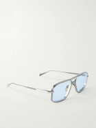 Jacques Marie Mage - Earl Aviator-Frame Titanium Sunglasses