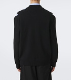 Simone Rocha Cutout wool-blend zip-up cardigan