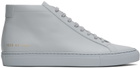 Common Projects Gray Achilles Mid Sneakers