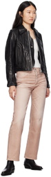 Our Legacy Black Throttle Leather Jacket