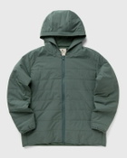 Snow Peak Flexible Insulated Zip Up Hoodie Green Zippers