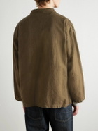 OrSlow - Cotton and Linen-Blend Jacket - Brown