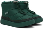 Lanvin Green Curb Snow Boots
