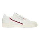 adidas Originals White and Off-White Continental 80 Sneakers