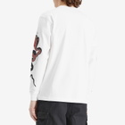 Maharishi Men's Year Of The Snake Duality Long Sleeve T-Shirt in White