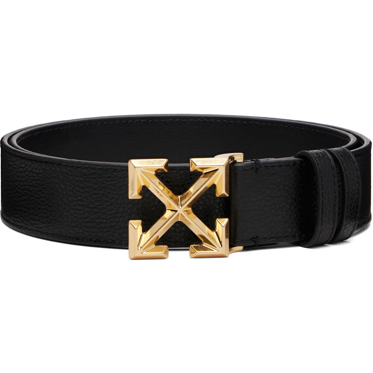 Off-White Black Arrow Rv 35MM Quote Belt