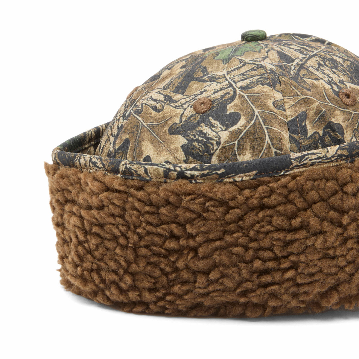 Butter Goods Men's All Terrain 5 Panel Cap in Forest Camo 