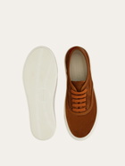 Ferragamo Mens Gancini sneaker in Brown
