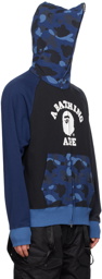BAPE Navy Camo Relaxed Hoodie