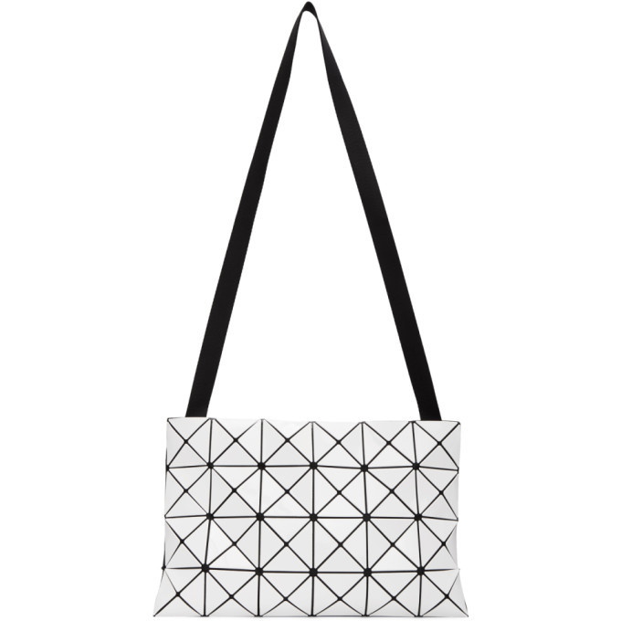 Photo: Bao Bao Issey Miyake White Lucent Messenger Bag