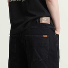 Butter Goods Men's Baggy Denim Shorts in Flat Black