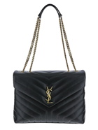 Lou Lou Chain Bag In Quilted 'y' Leather