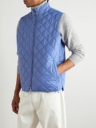 Peter Millar - Essex Quilted Padded Recycled-Shell Gilet - Blue