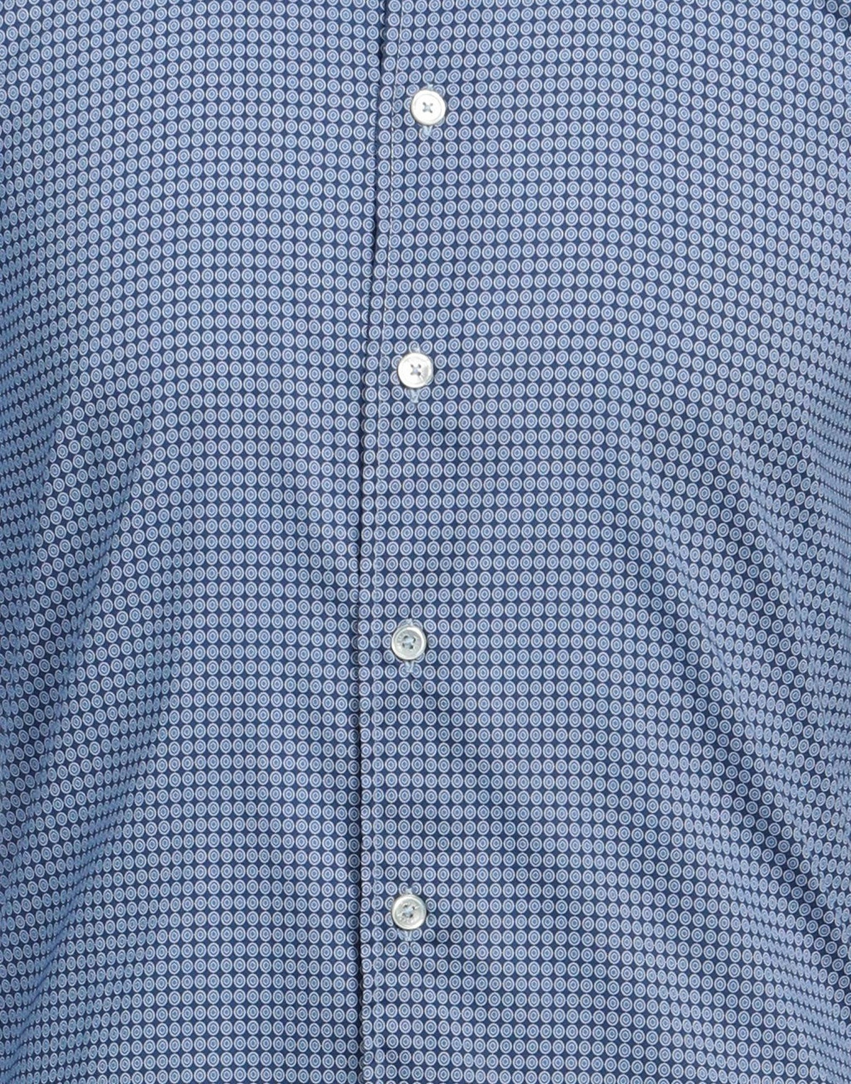 Fedeli Mens Shirt in Blue