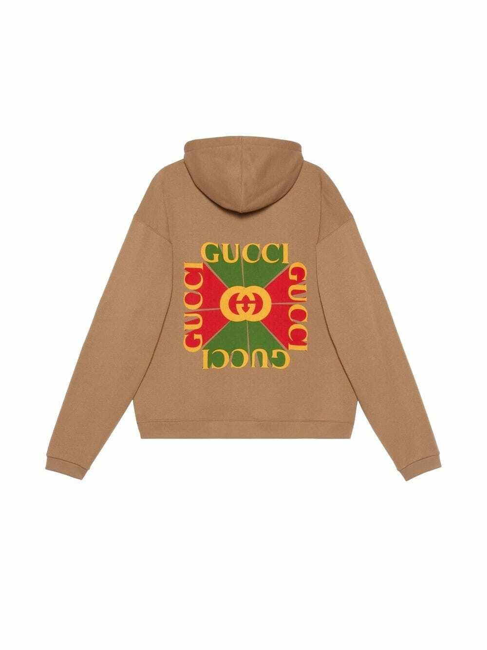 GUCCI Logo Oversized Hoodie Gucci