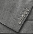 TOM FORD - Grey O'Connor Slim-Fit Super 110s Wool-Sharkskin Suit Jacket - Gray