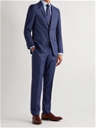 HUGO BOSS - Novan6 Slim-Fit Virgin Wool Suit Jacket - Blue