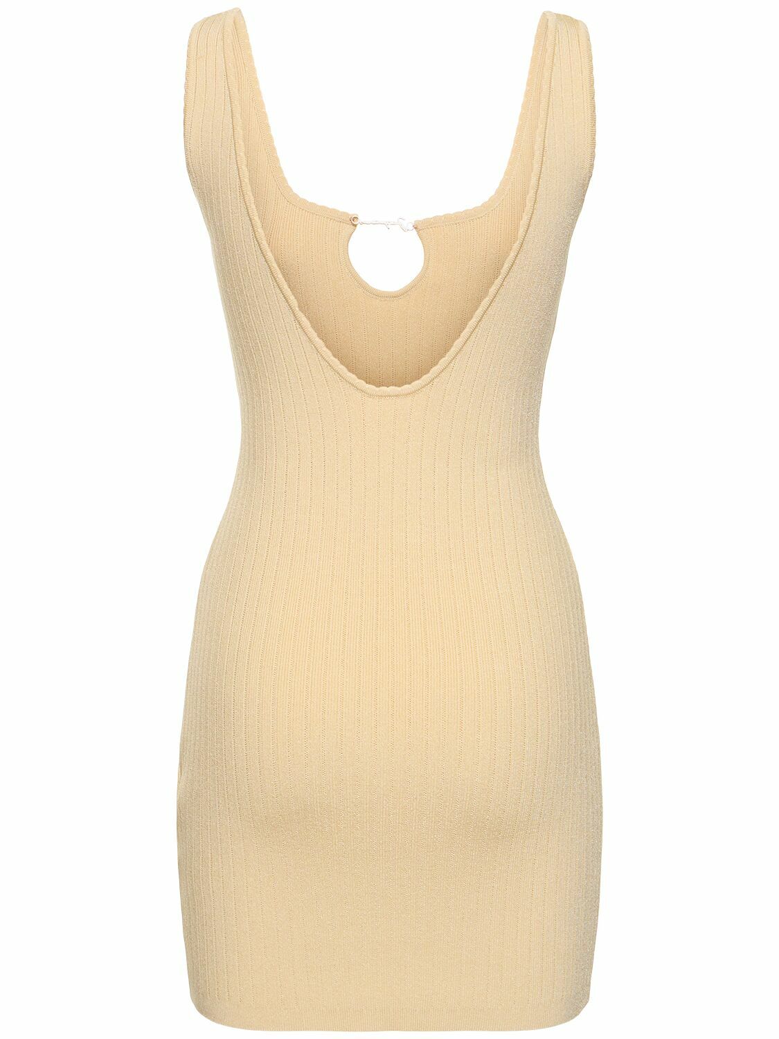 JACQUEMUS - La Mini Robe Sierra Knit Mini Dress Jacquemus