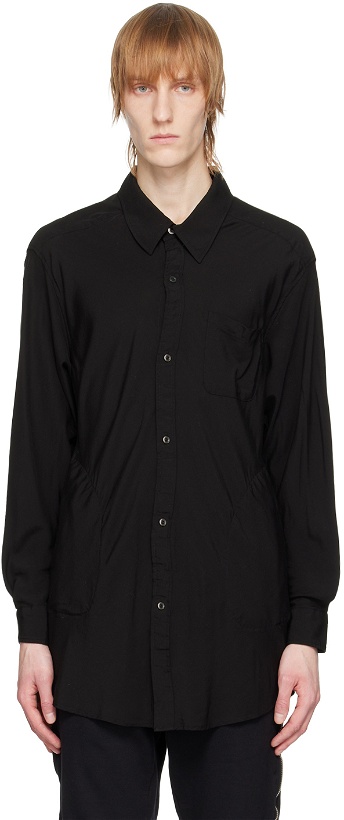 Photo: Undercoverism Black Button Shirt