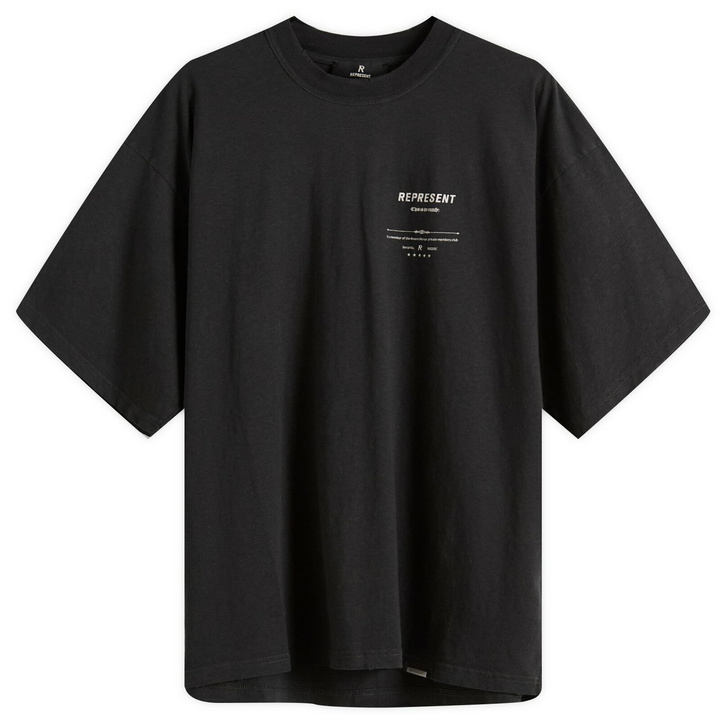 Photo: Represent Men's Revere Manor T-Shirt in Stained Black