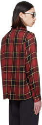 UNDERCOVER Red Check Shirt