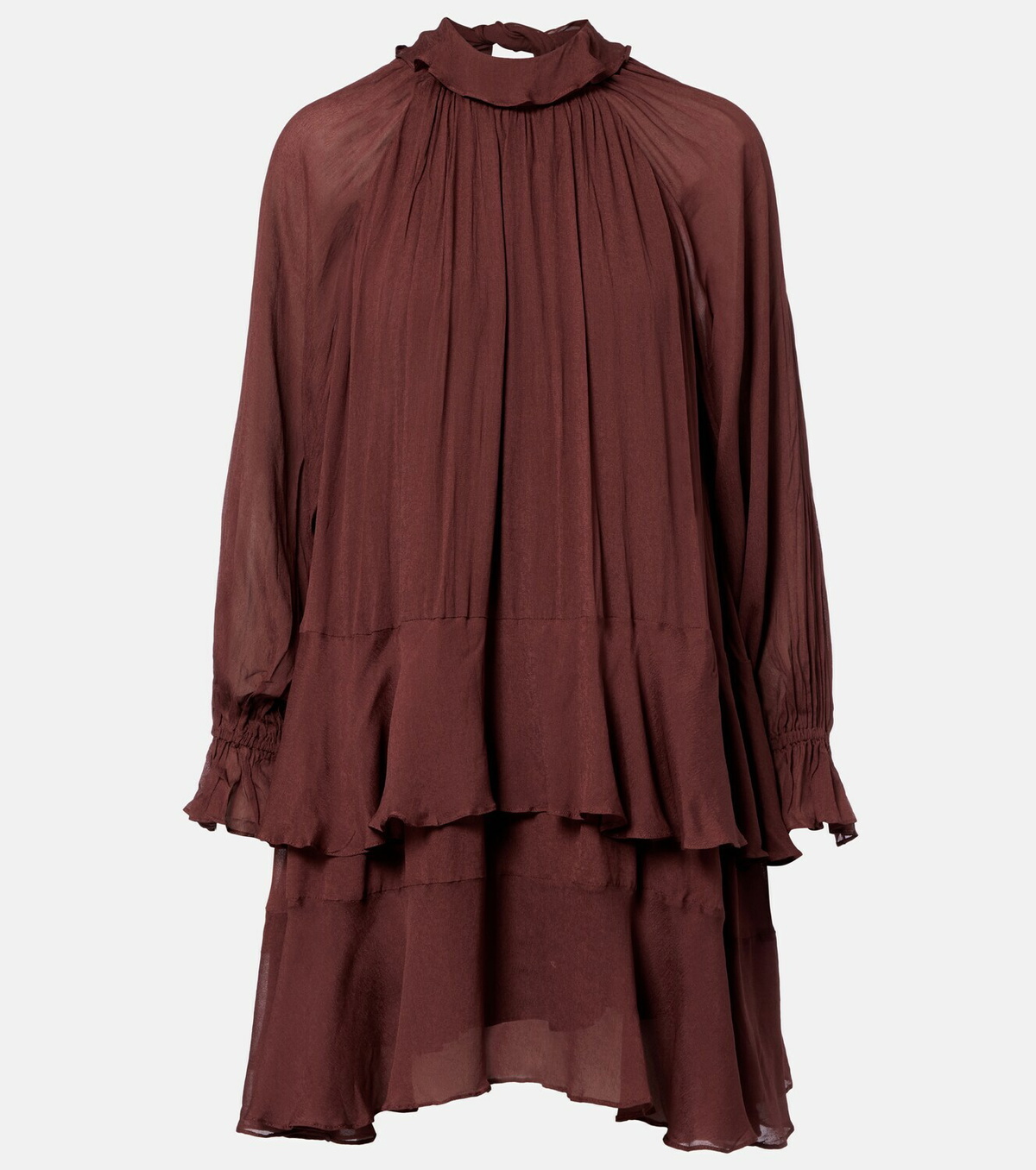 Poupette St Barth Dina ruffled minidress