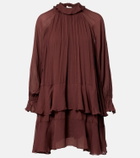 Poupette St Barth Dina ruffled minidress