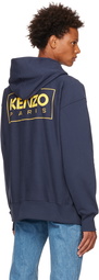 Kenzo Navy Kenzo Paris Oversized Hoodie