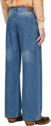 OUR LEGACY Blue Third Cut Jeans