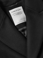 A Kind Of Guise - Katmai Double-Breasted Wool and Cashmere-Blend Coat - Black
