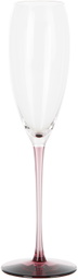 SGHR Sugahara Burgundy RISICARE Champagne Glass, 6.1 oz / 180 ml