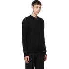 Prada Black and Grey Cashmere Sweater