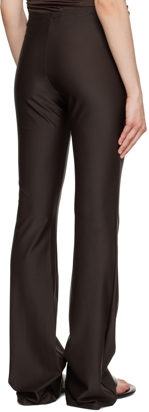 VAILLANT Brown Asymmetric Trousers