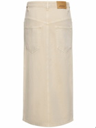 MARANT ETOILE Vandy Cotton Denim Long Skirt