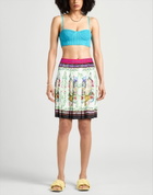 Versace Jeans Couture Womens Mini skirt in White
