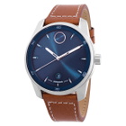 Movado Bold Verso Quartz Blue Dial Mens Watch 3600944
