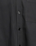 Lanvin Mens Shirt Charcoal