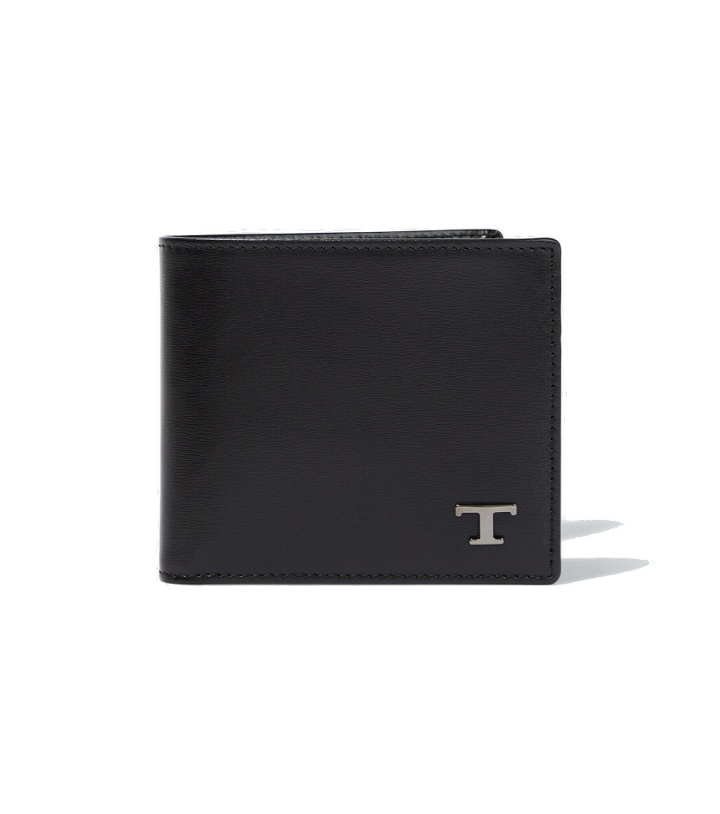 Photo: Tod's - Logo embossed leather wallet